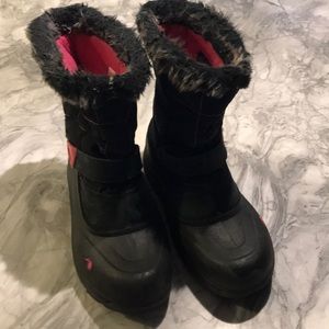 North face winter snow boots